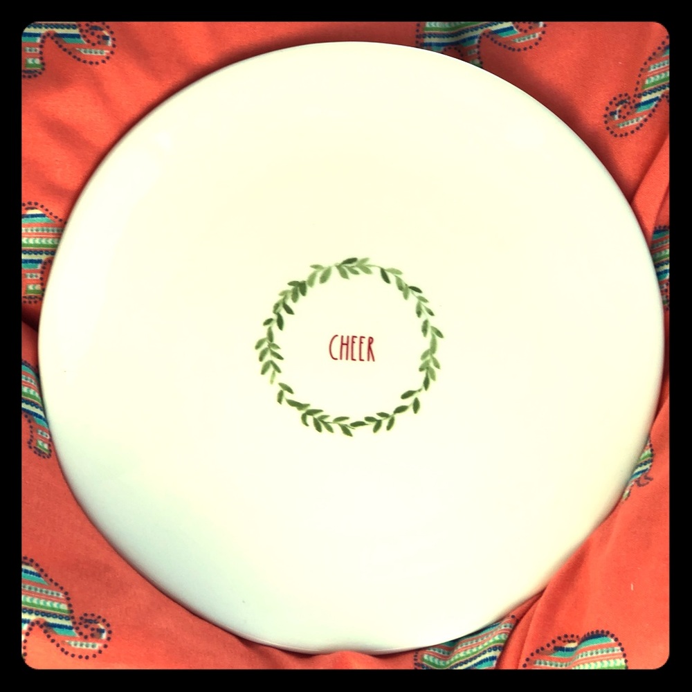 Rae Dunn Cheer plates
